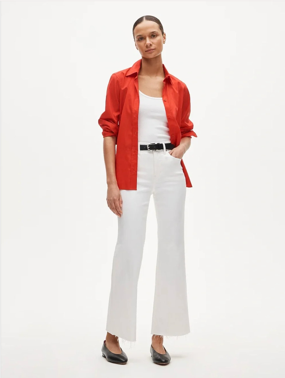 J Crew Charley Kickout Crop Jeans 25 25P P25 NWT White CS169 Bootcut Flare